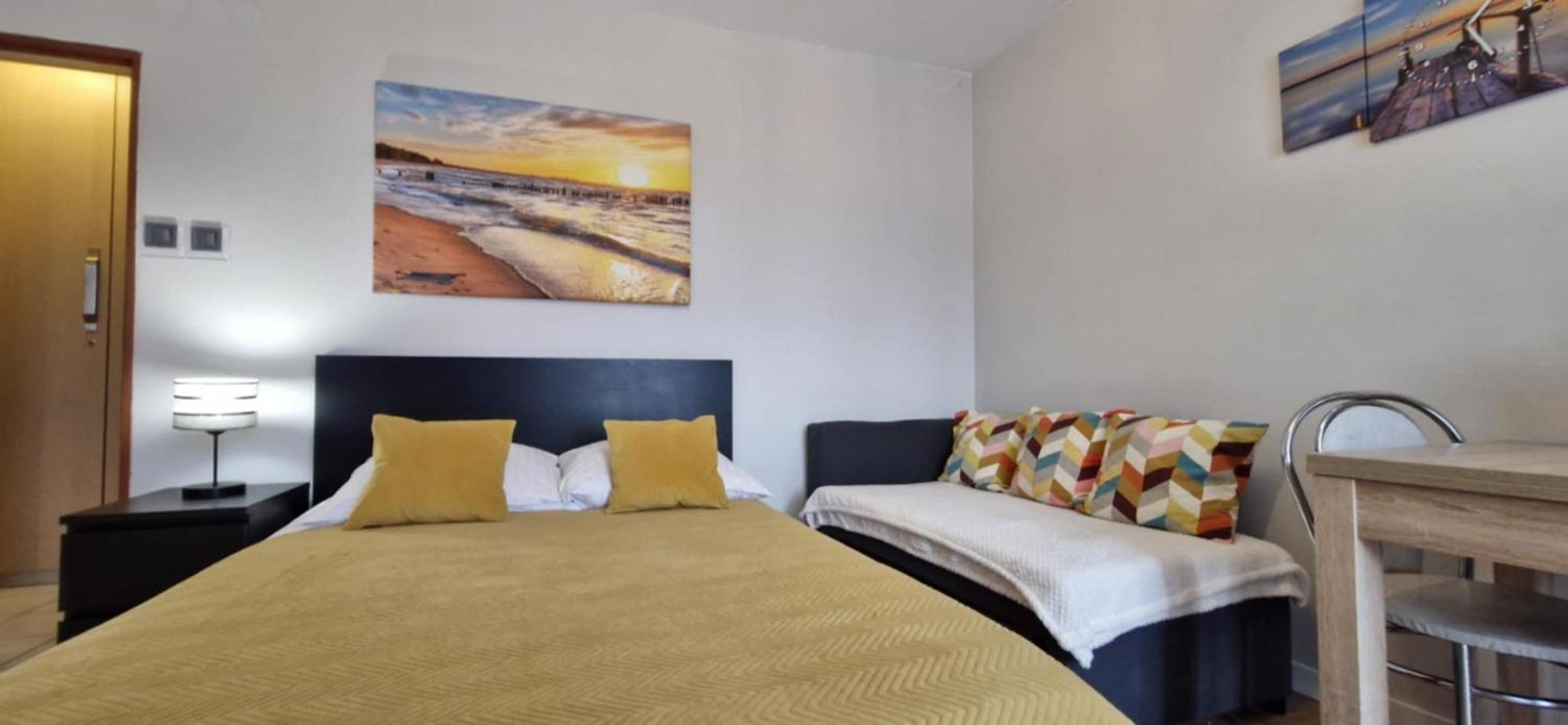 Cozy Modern Apartment Sunrise Studio 35M2 Balcony 3 Persons Krakow Exterior photo